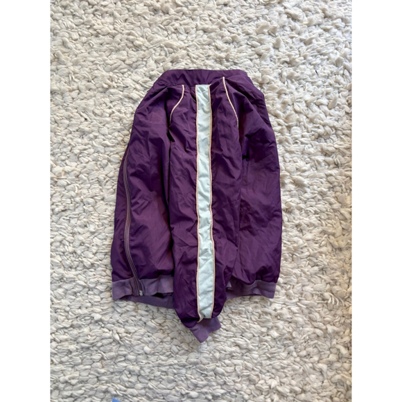Kickee Kids Purple Light Blue Jacket M Windbreaker Bamboo Lining - Picture 6 of 8